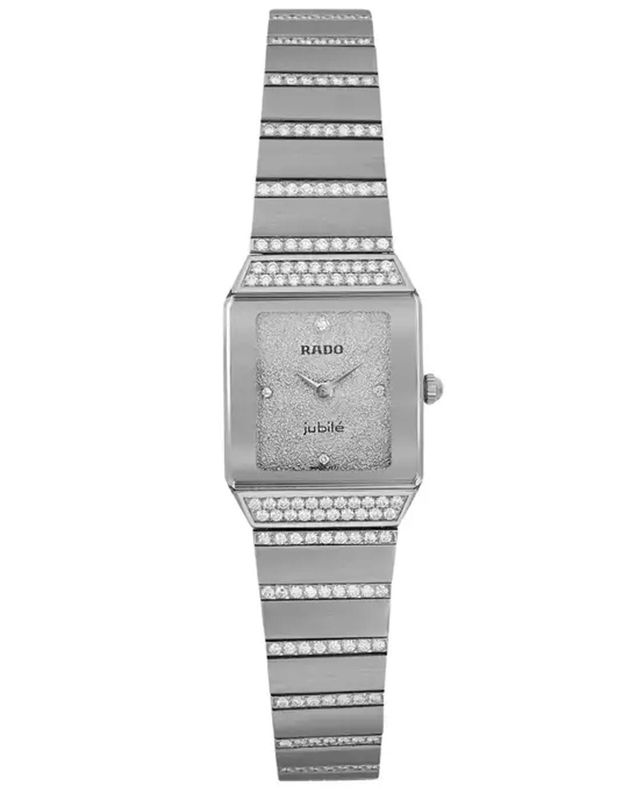 Rado Rado Anatom R91168718  R91168718 кварцевые женские часы  циферблат, браслет 18-каратное желтое золото — вид спереди