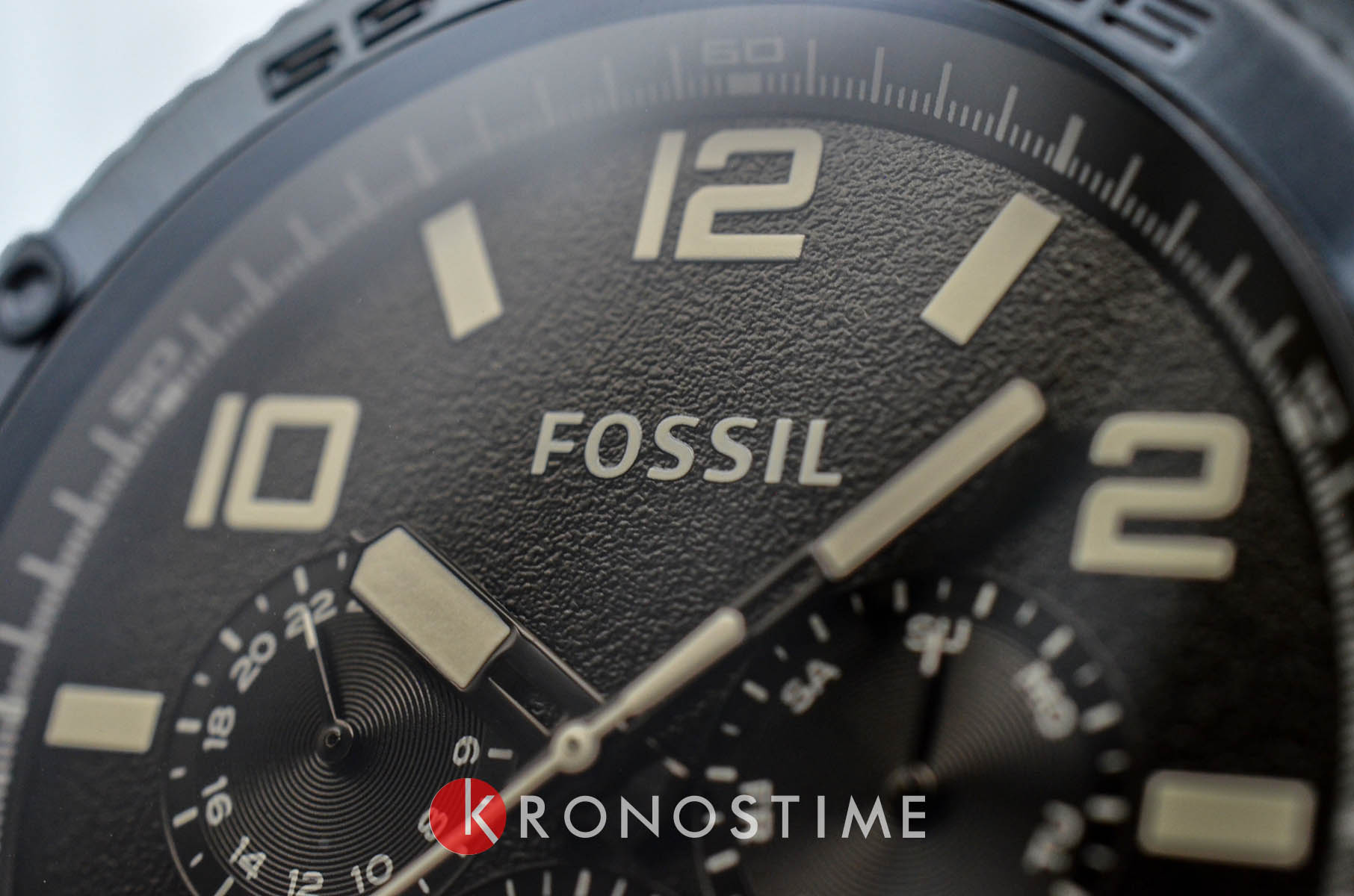 Fossil Fossil Brox BQ2802  — детали корпуса и кожаный
