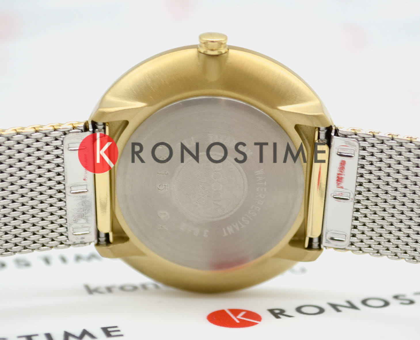 Boccia Titanium Boccia Titanium Circle-Oval 3315-04  - задняя крышка титан корпуса, германия часы