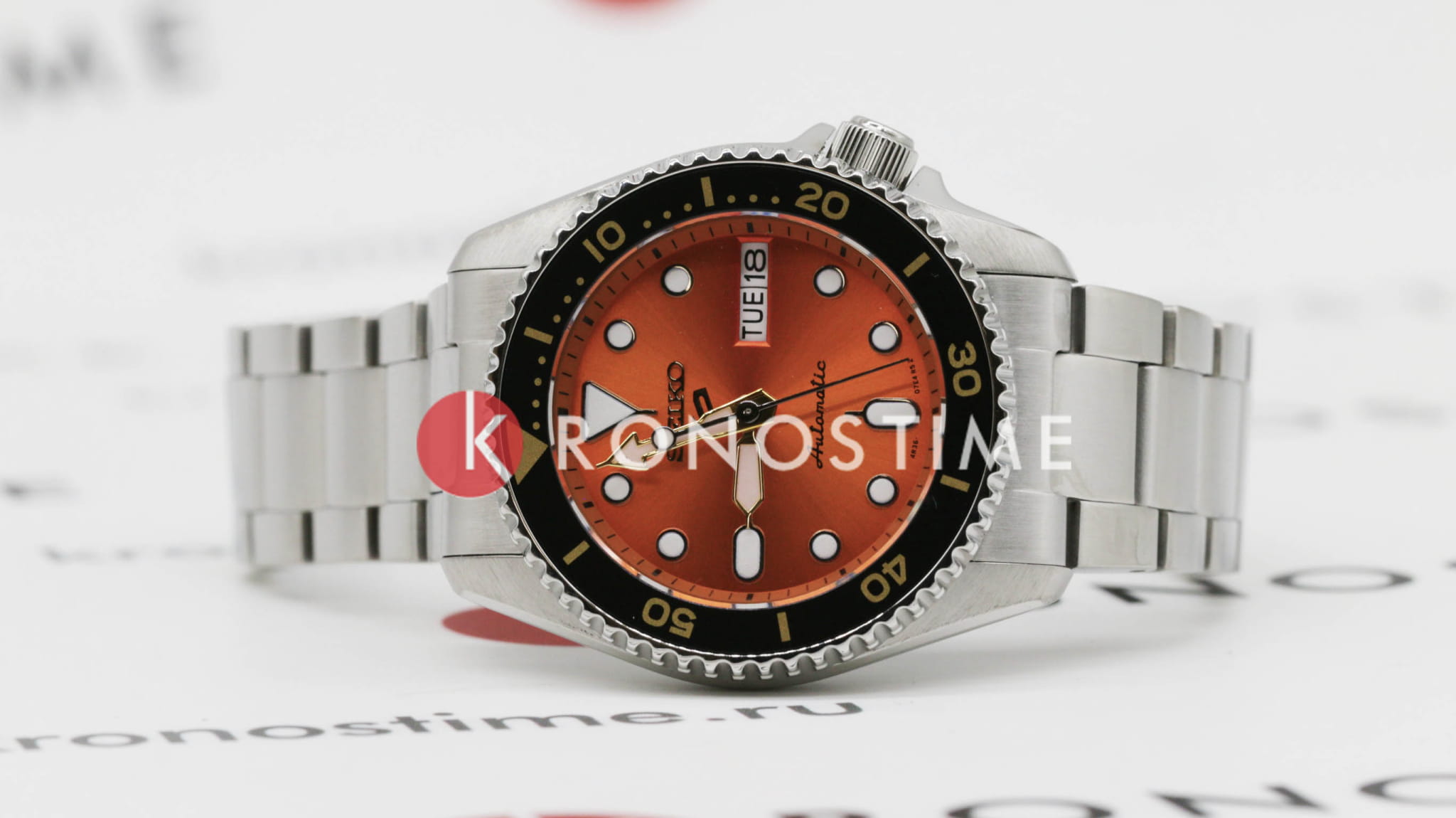 Seiko Seiko 5 Sports SRPK35K1 , наручные мужские часы фото под углом