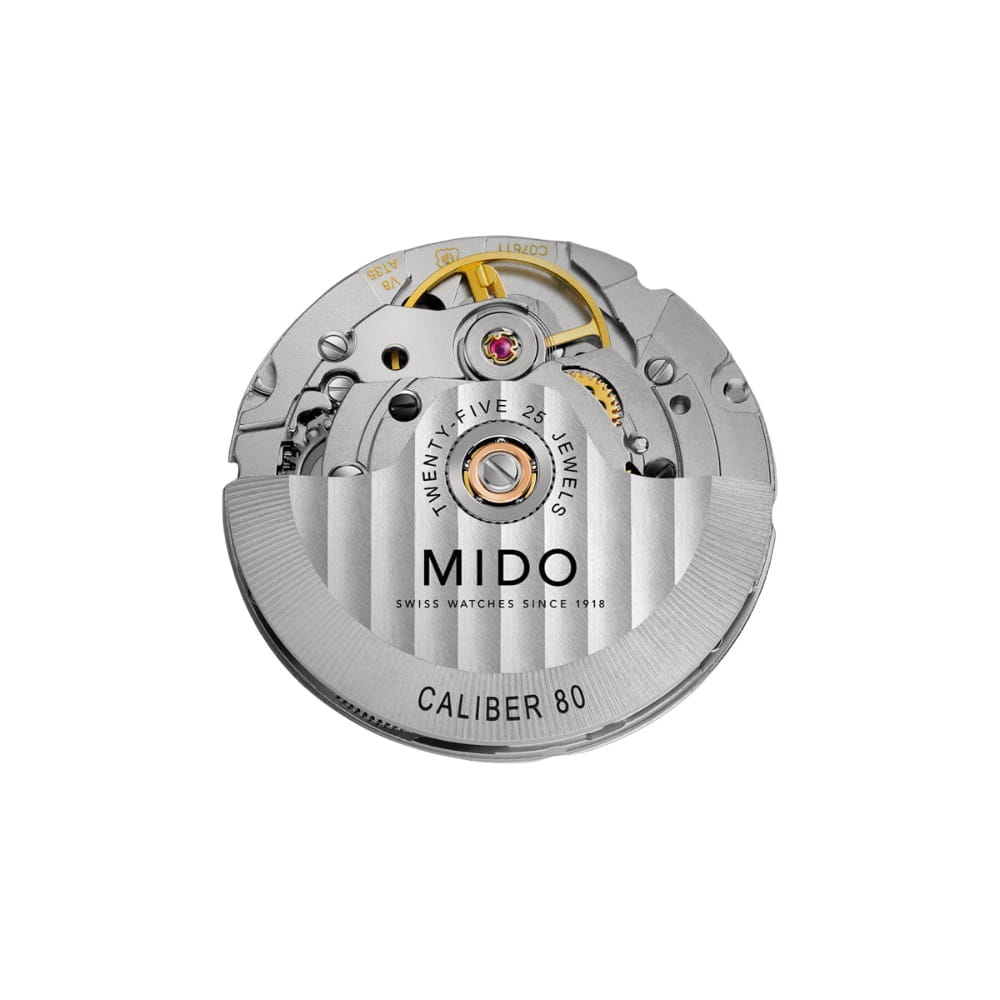 Оригинальные часы Mido Mido Baroncelli Signature M037.407.11.051.01 механические калибр механизма mido calibre 80 (на базе eta c07.611) общий вид