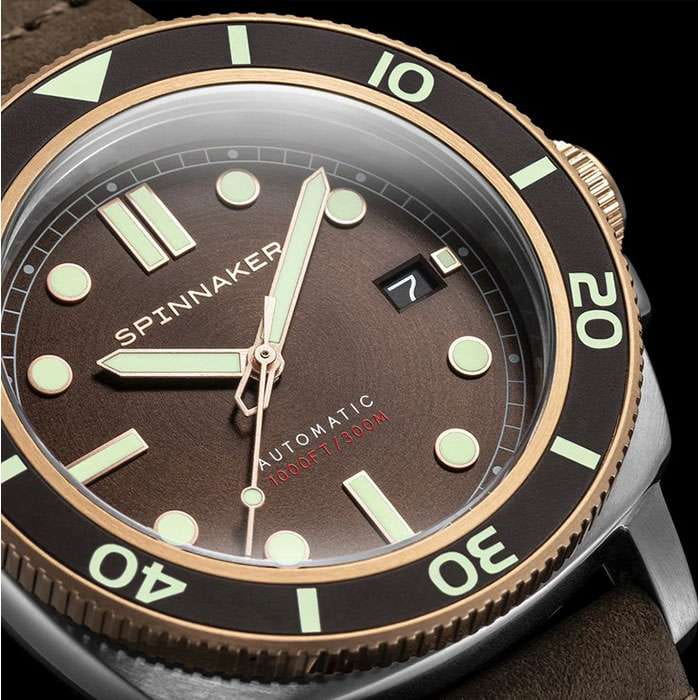 Spinnaker Spinnaker Hull Diver SP-5088-04 , наручные мужские часы фото под углом