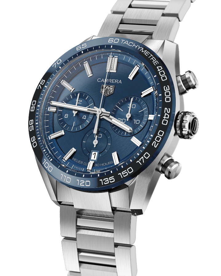 TAG Heuer TAG Heuer Carrera CBN2A1A.BA0643 мужские часы синий циферблат на запястье