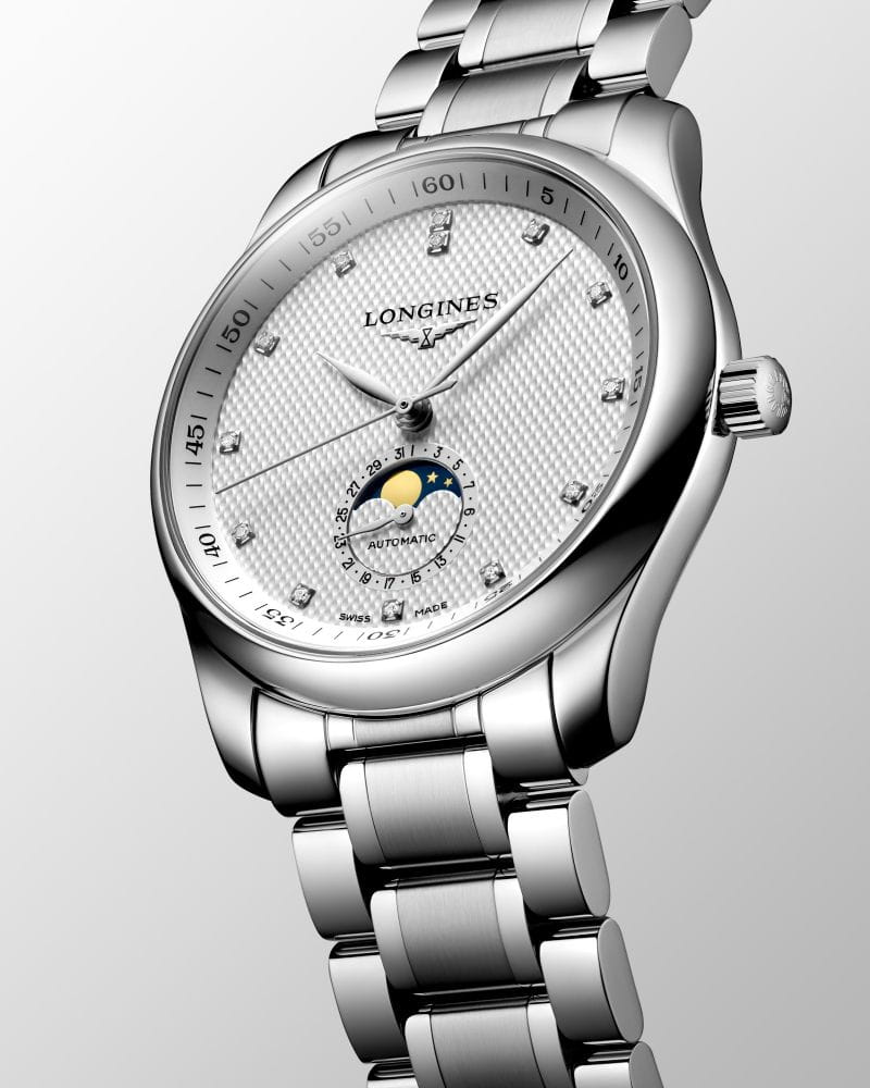 Оригинальные часы Longines Longines Master Collection L2.909.4.77.6 механические калибр механизма l899 общий вид