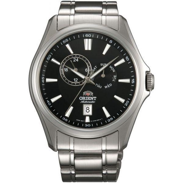 Orient Orient ET0R005B (FET0R005B)  FET0R005B  мужские часы  циферблат, браслет  — вид спереди