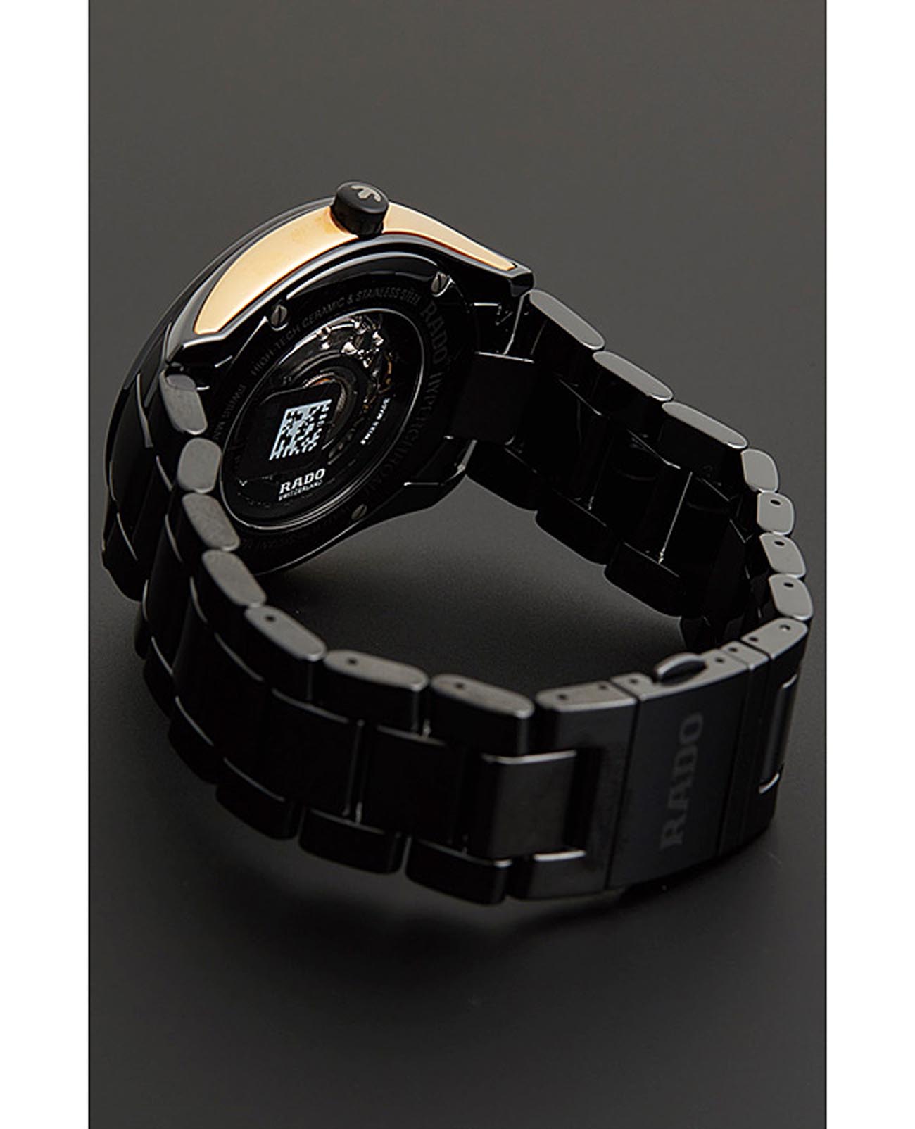 Rado Rado Hyperchrome R32291152 мужские часы черный циферблат на запястье