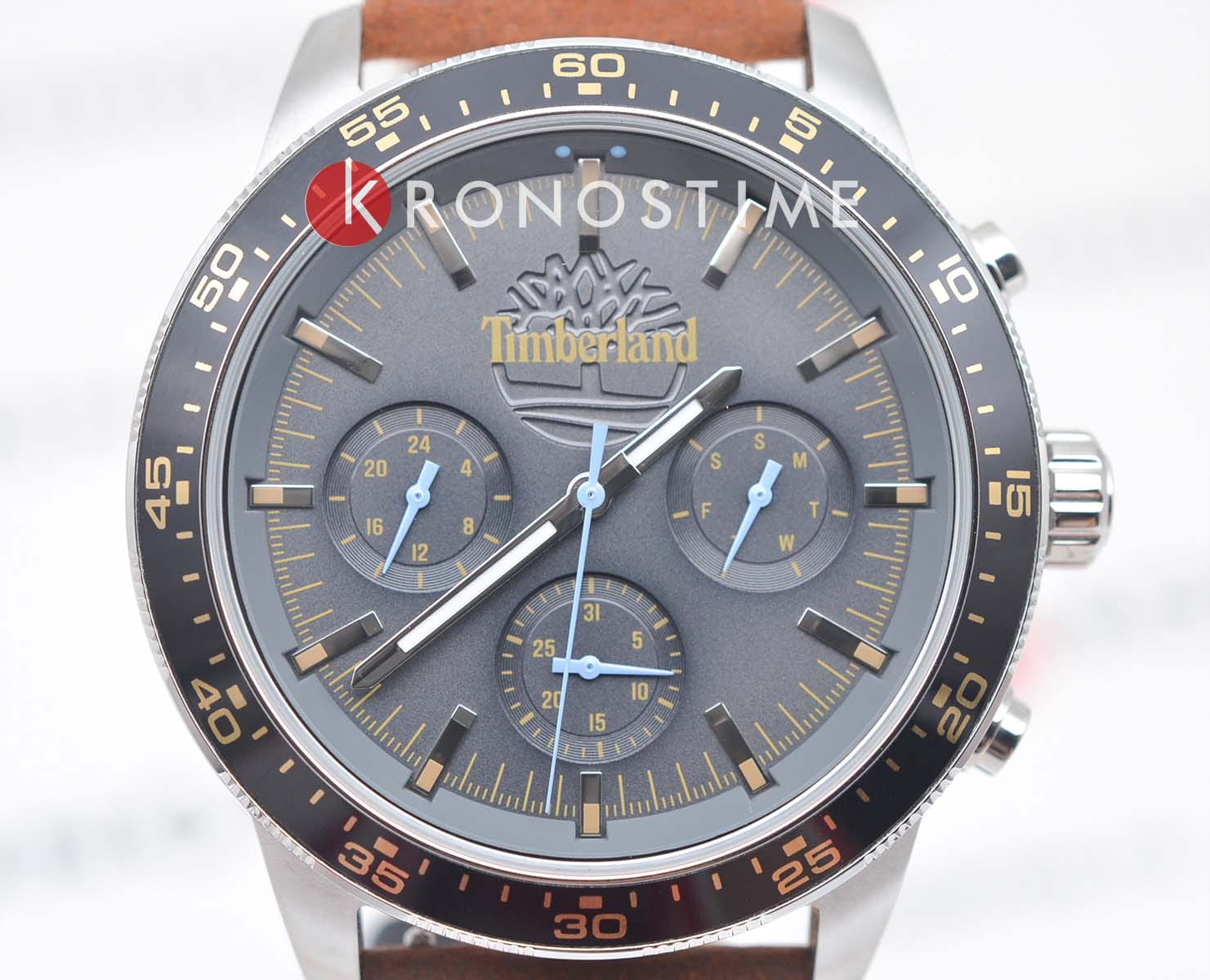 Timberland Timberland Parkman TDWGF0041301,  сша мужские часы на браслете кожаный боковой вид