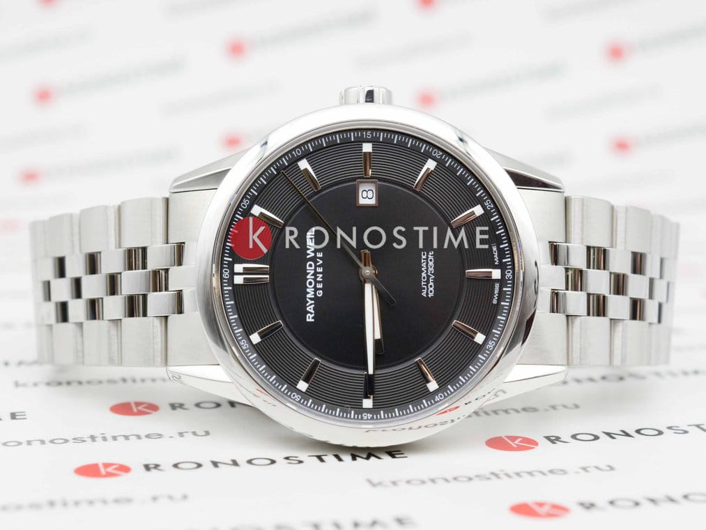 Raymond Weil Raymond Weil Freelancer 2731-ST-20001, freelancer швейцария мужские часы на браслете нержавеющая сталь боковой вид