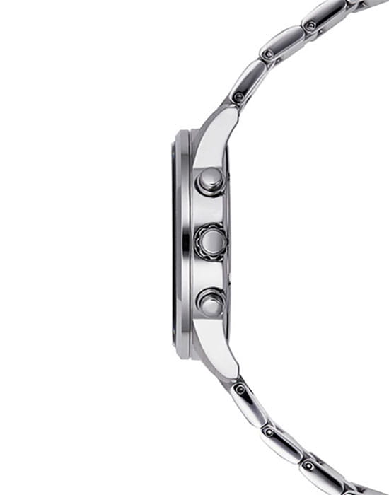 Orient Orient RA-KV0004R1 (RN-KV0004R), chronograph япония мужские часы на браслете нержавеющая сталь боковой вид