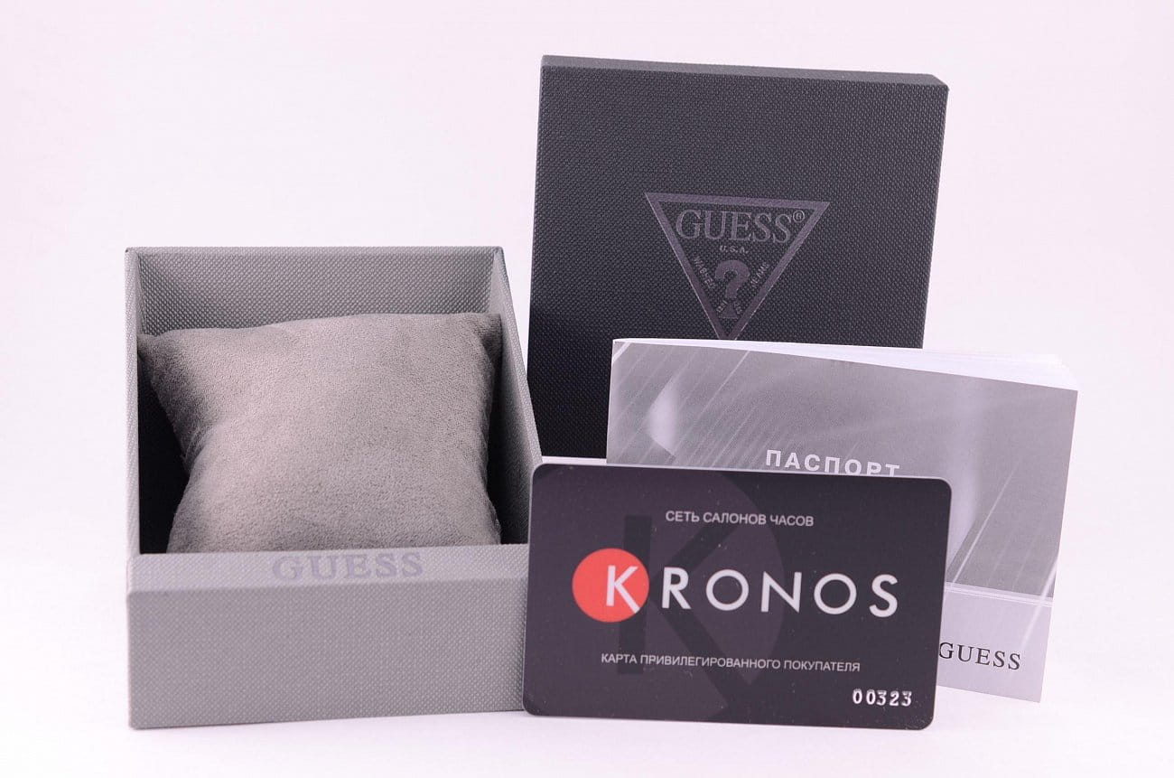 Guess GUESS W1136L1 женские часы серебристый циферблат на запястье