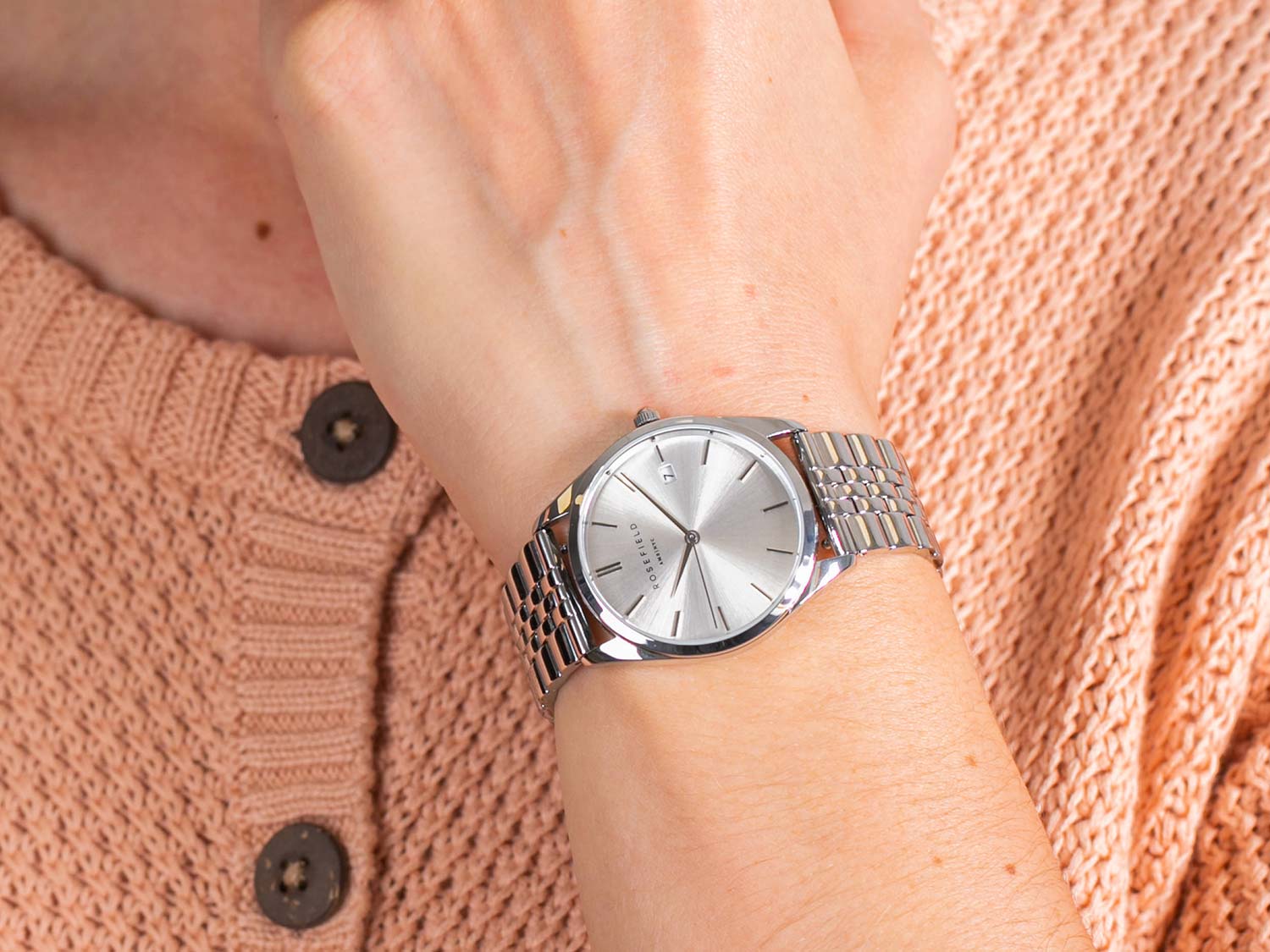 Rosefield ACSS-A04 женские часы застежка крупным планом