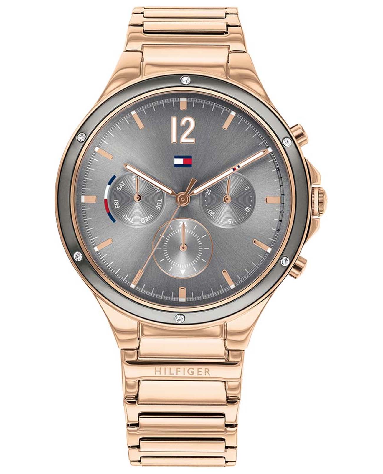 Tommy Hilfiger Tommy Hilfiger 1782277  1782277 кварцевые женские часы  циферблат, браслет сталь с ip покрытием — вид спереди