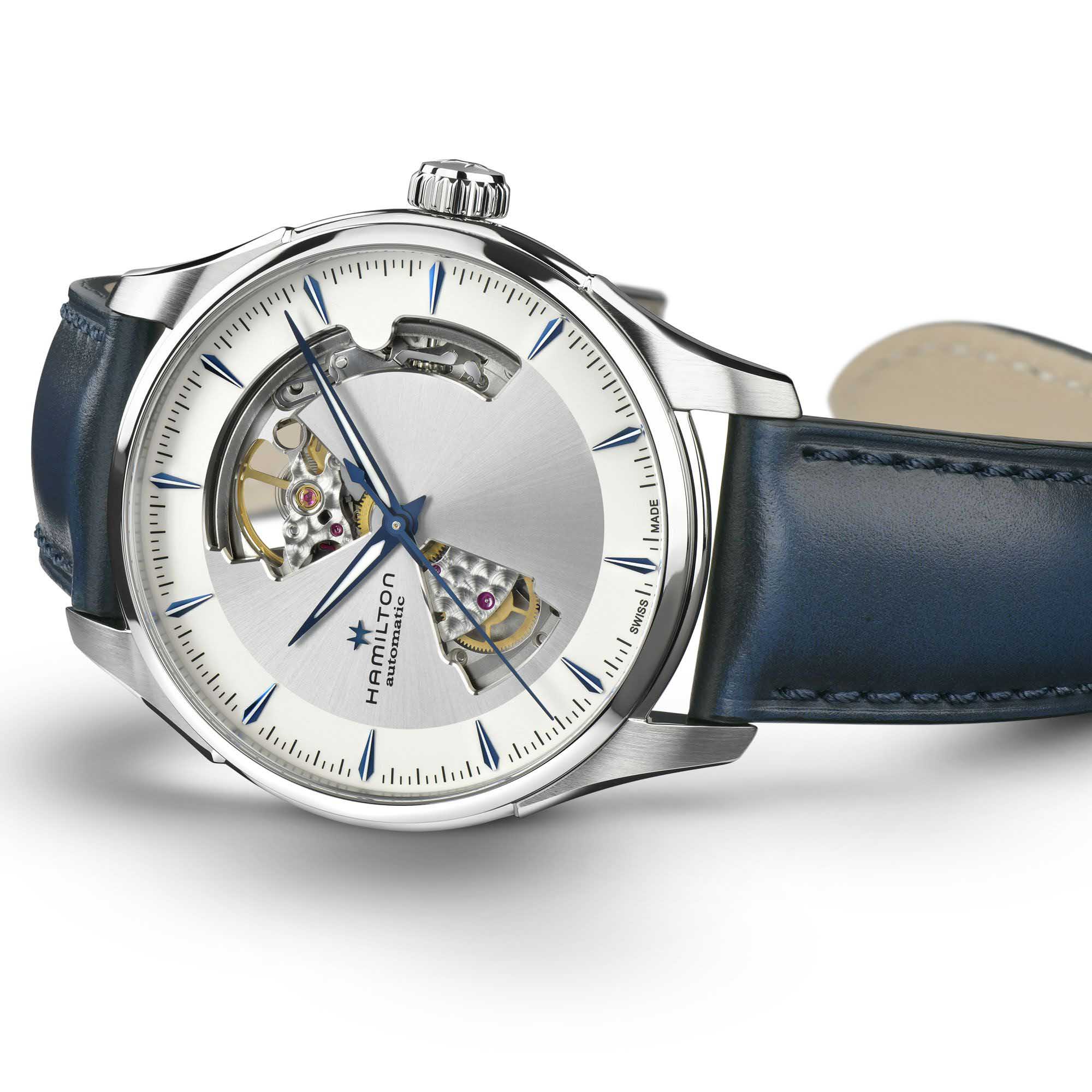 Hamilton Hamilton Jazzmaster Open Heart Auto H32675650  - задняя крышка металл сталь корпуса, швейцария часы