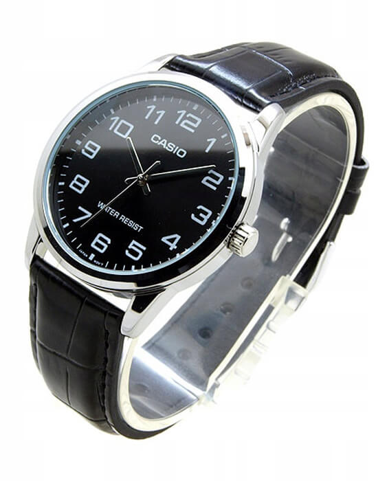 Casio Casio Collection MTP-V001L-1BUDF (MTP-V001L-1B) , наручные мужские часы фото под углом