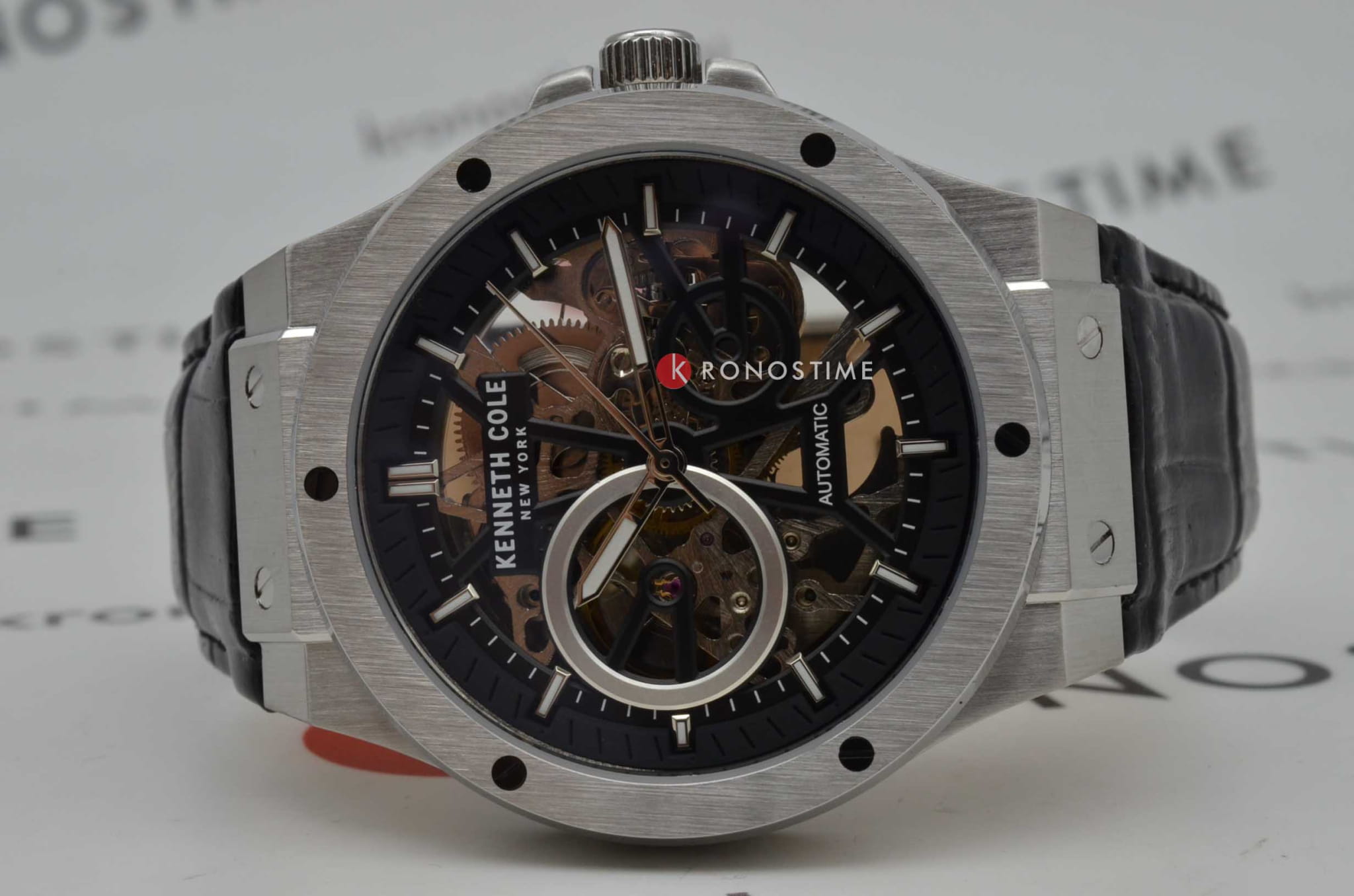 Оригинальные часы Kenneth Cole Kenneth Cole Automatic KCWGE0033505 механические калибр механизма  общий вид