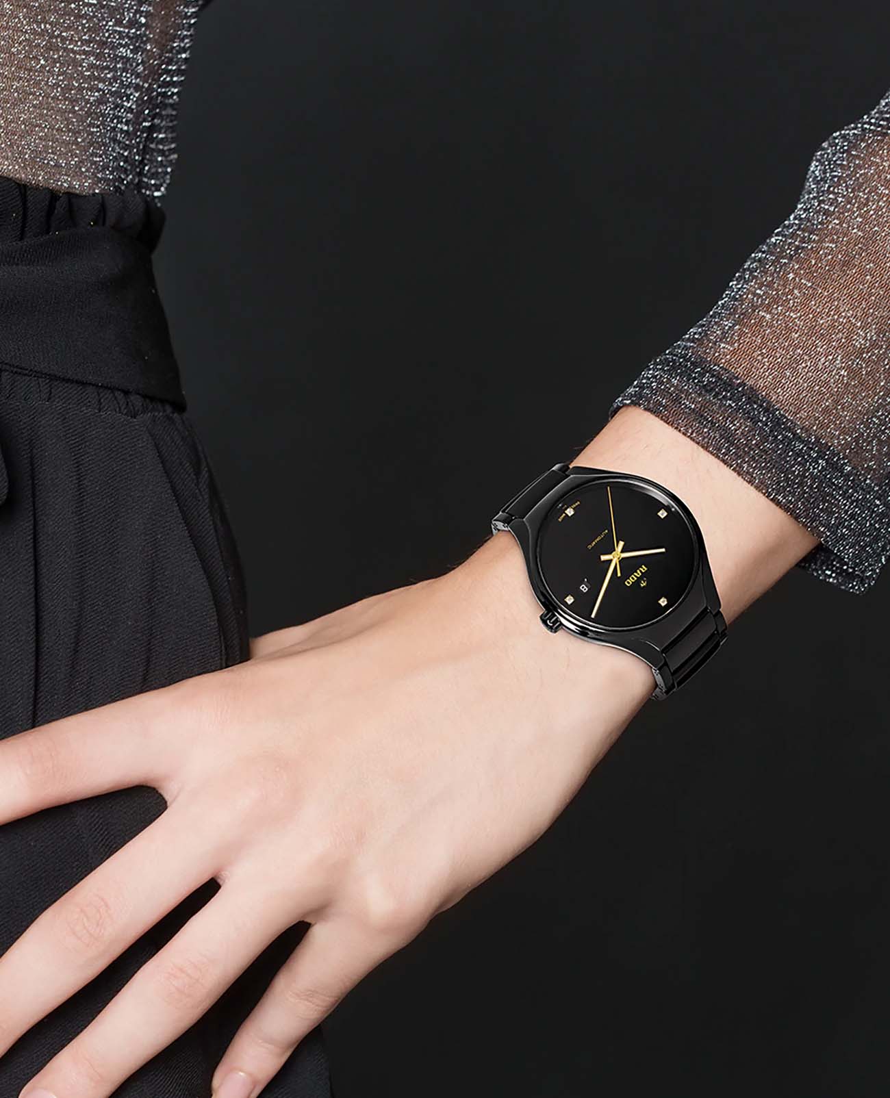 Rado Rado True Automatic Diamonds R27056712  - задняя крышка керамика корпуса, швейцария часы