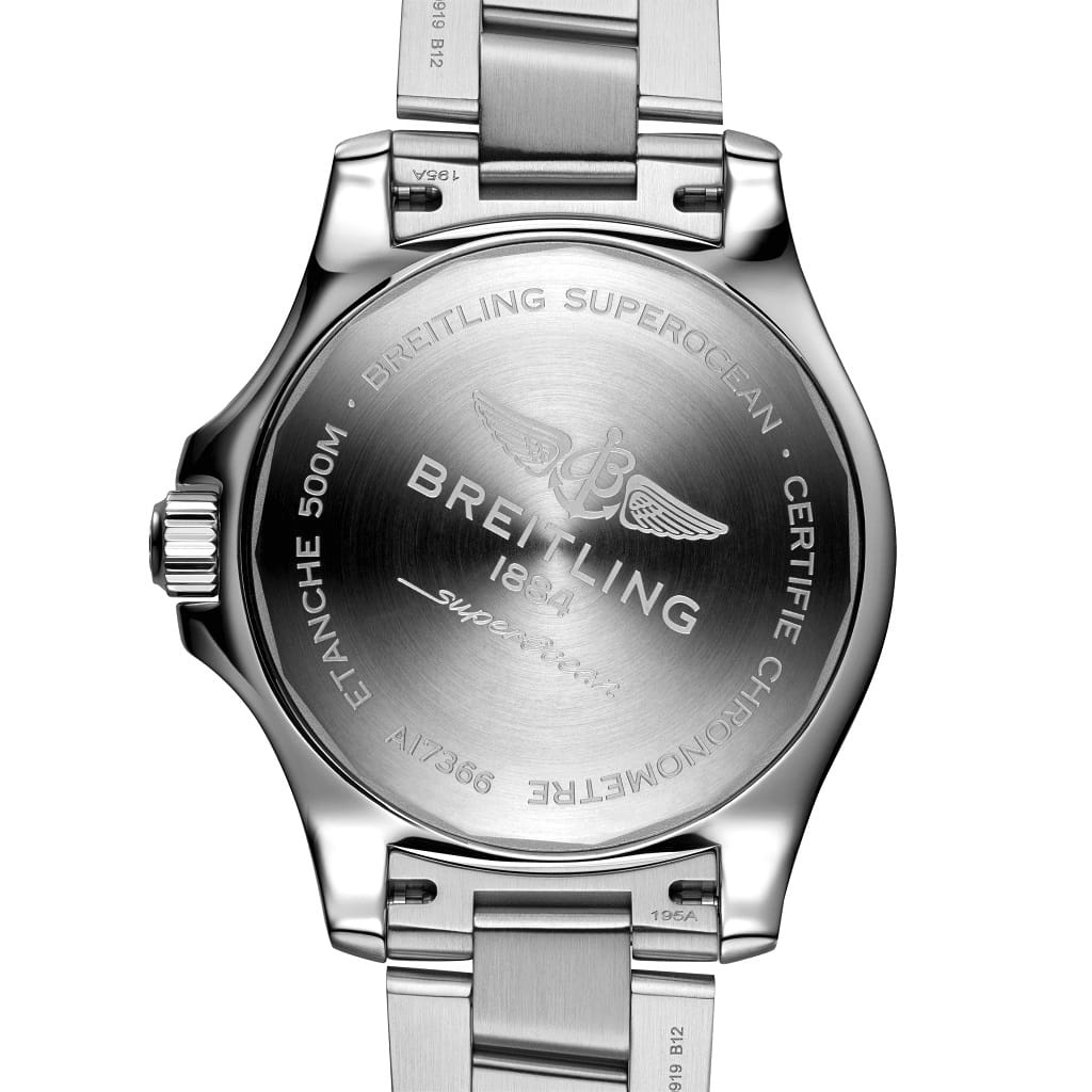 Оригинальные часы Breitling Breitling Superocean Automatic 42 A17366D81C1A1 механические калибр механизма breitling 17 общий вид