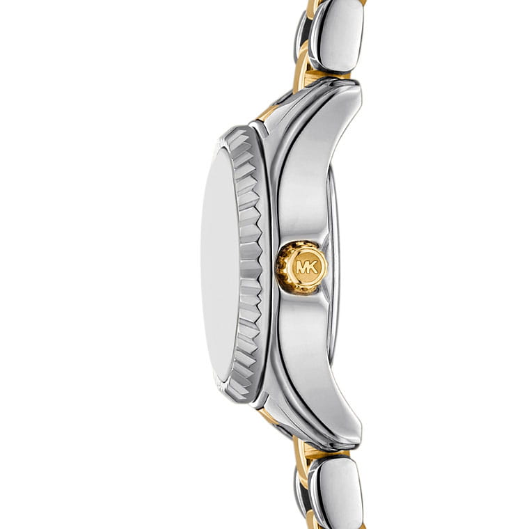 Michael Kors Michael Kors Lexington MK4903,  сша женские часы на браслете нержавеющая сталь с pvd-покрытием боковой вид