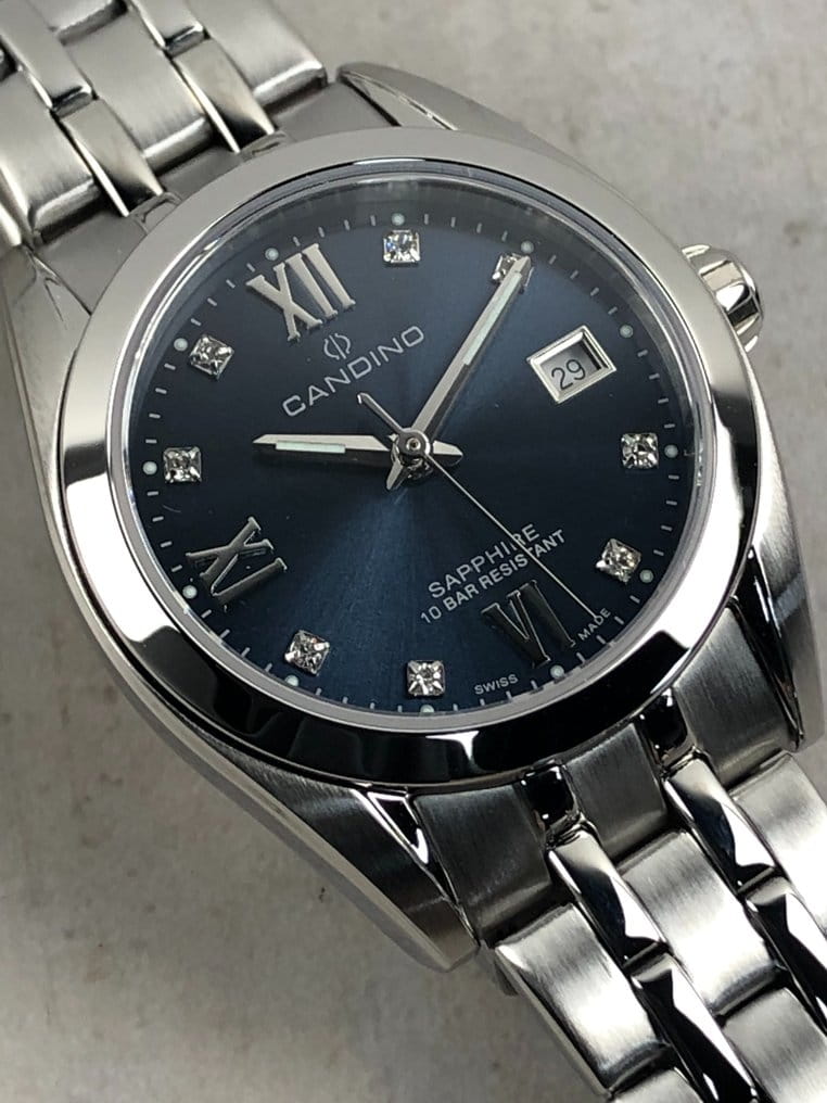 Candino Candino Couple Quartz C4703/B  - задняя крышка металл сталь корпуса, швейцария часы