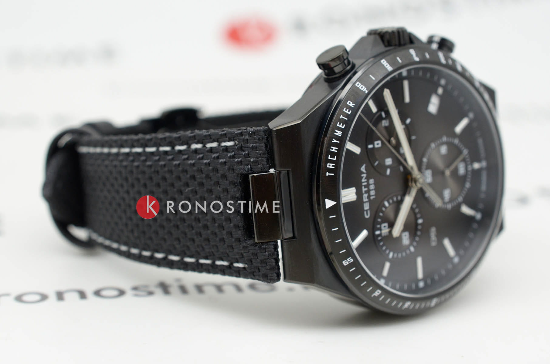 Certina Certina DS-7 Chronograph C043.417.38.081.00  - задняя крышка металл сталь корпуса, швейцария часы