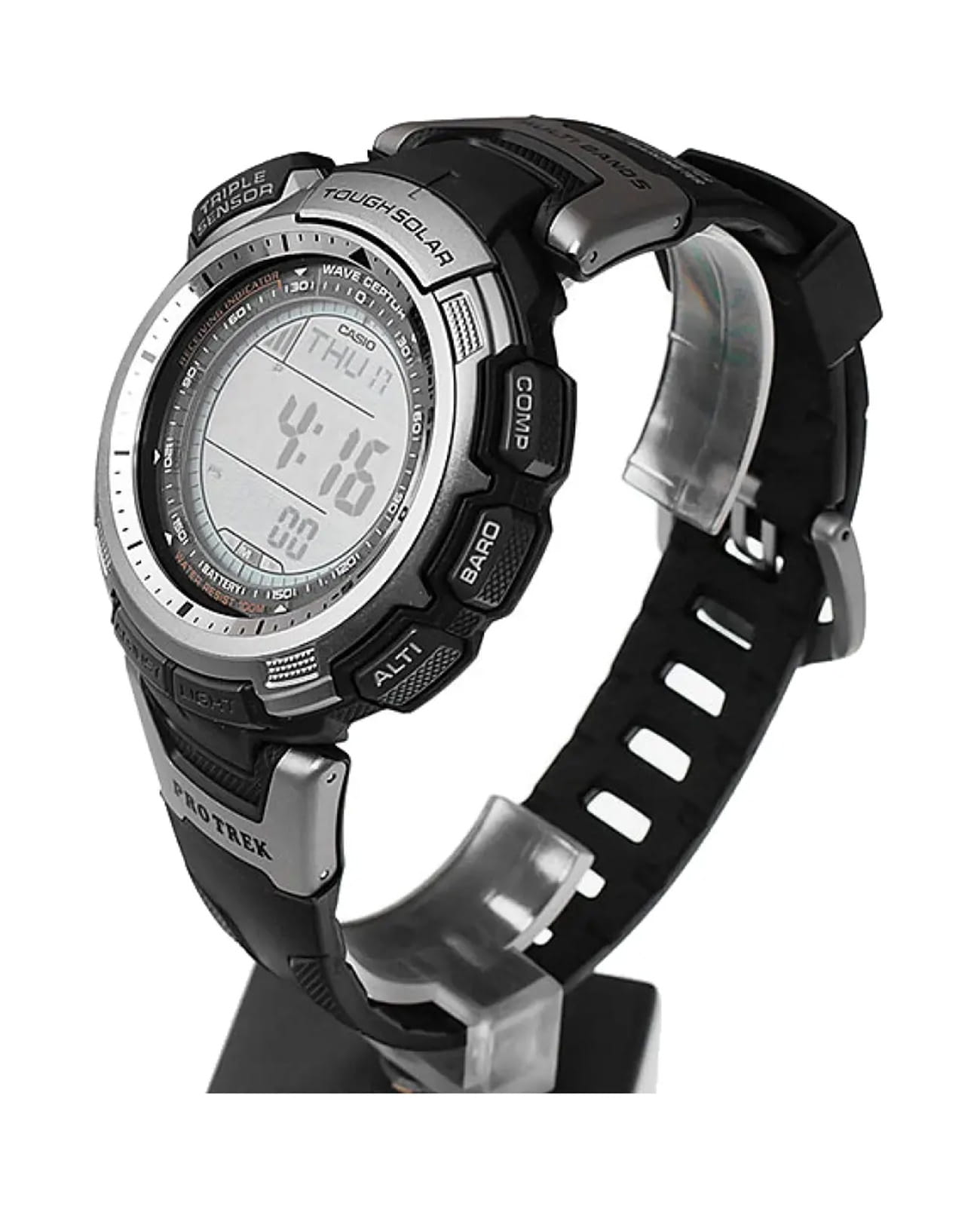 Casio Casio Pro Trek PRW-1300-1V PRW, наручные мужские часы фото под углом