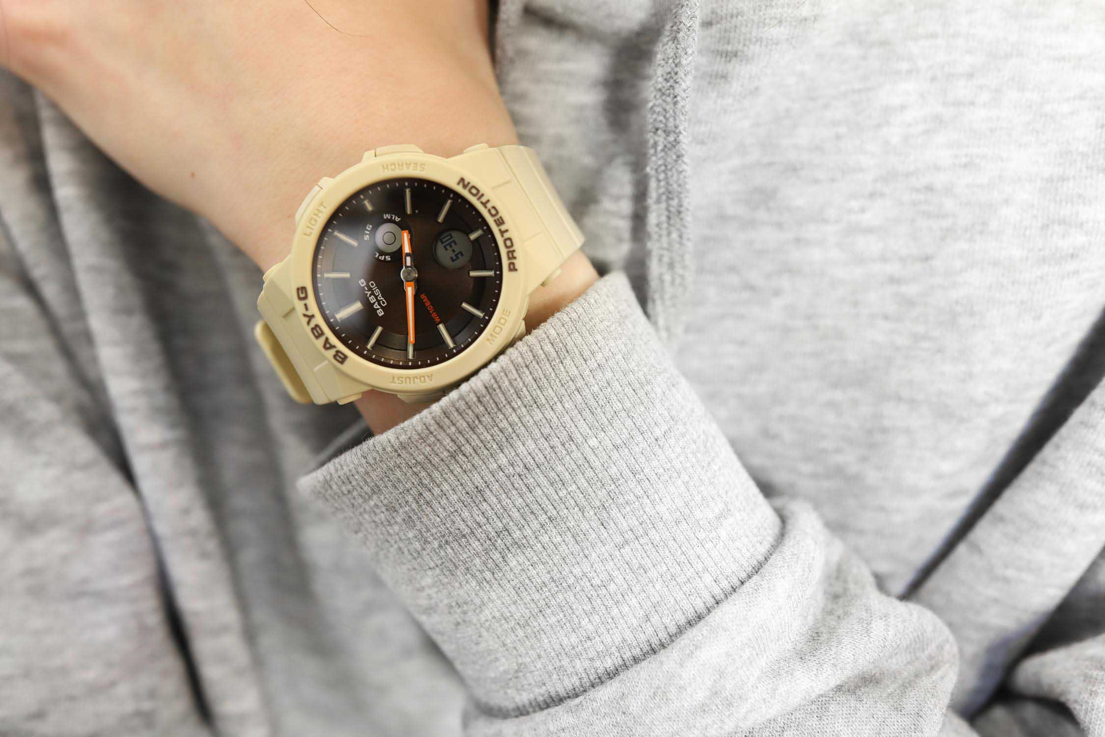 Оригинальные часы Casio Casio Baby-G BGA-255-5A кварцевые калибр механизма  общий вид
