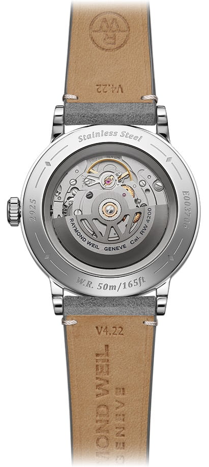 Raymond Weil Raymond Weil Millesime 2925-STC-80001, millesime швейцария мужские часы на браслете кожаный боковой вид
