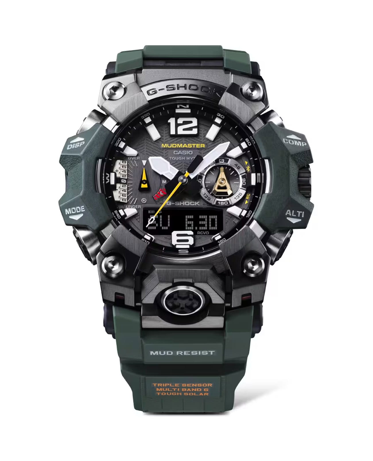 Casio Casio G-Shock GWG-B1000-3ADR (GWG-B1000-3A) Mudmaster - задняя крышка сталь металл пластик корпуса, япония часы