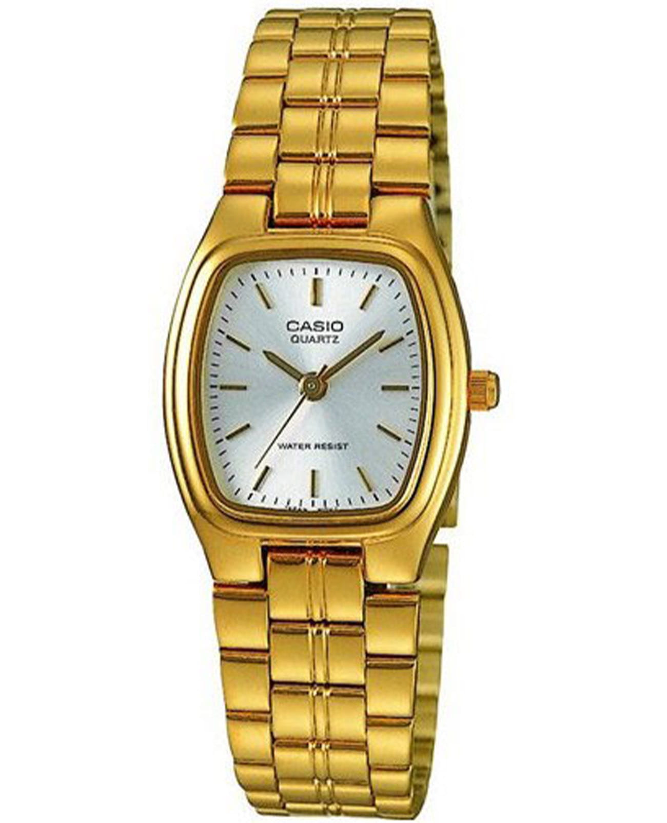 Casio Casio Collection LTP-1169N-7A  LTP-1169N-7A кварцевые женские часы серебристый циферблат, браслет сталь с ip покрытием — вид спереди