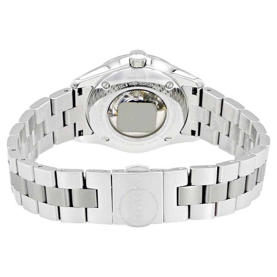 Rado Rado Hyperchrome Automatic R32091213, hyperchrome швейцария женские часы на браслете сталь + высокотехнологичная керамика боковой вид