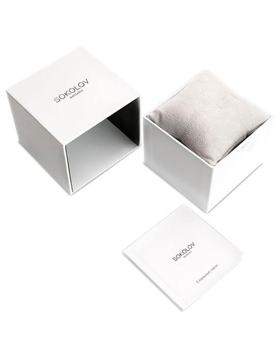 Оригинальные часы  Sokolov 134.30.00.000.05.01.3 кварцевые калибр механизма  общий вид