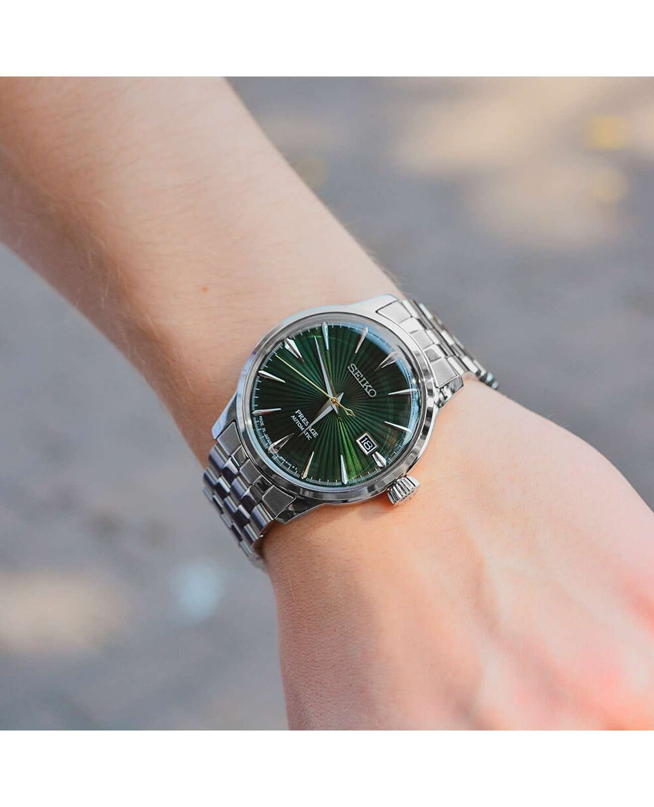 Seiko Seiko Presage SRPE15J1  - задняя крышка сталь металл корпуса, япония часы