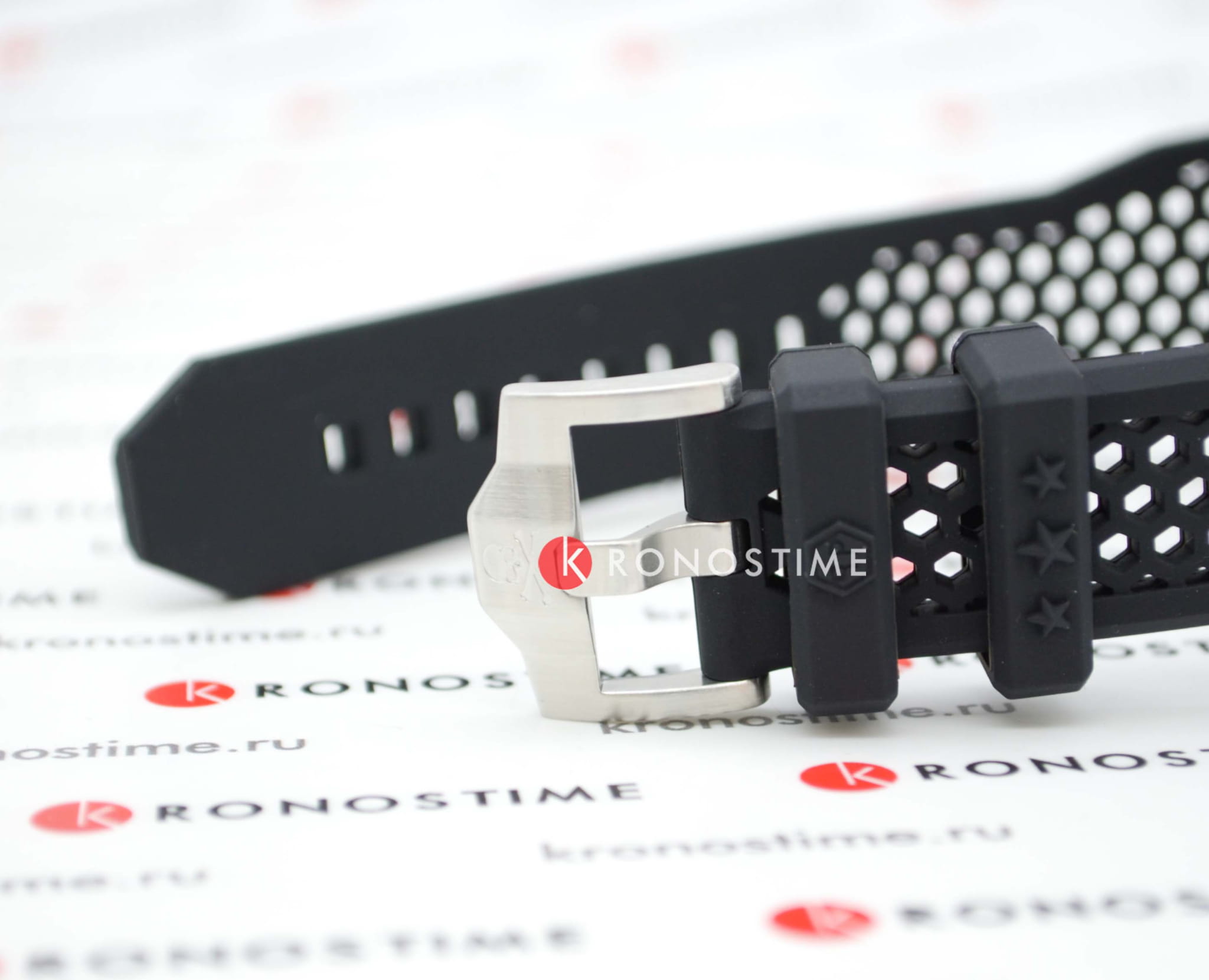 Philipp Plein PWBAA2023 мужские часы застежка крупным планом