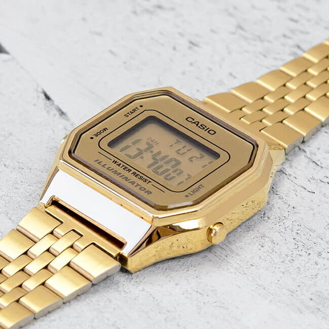 Оригинальные часы Casio Casio Vintage LA680WGA-9D  кварцевые калибр механизма  общий вид