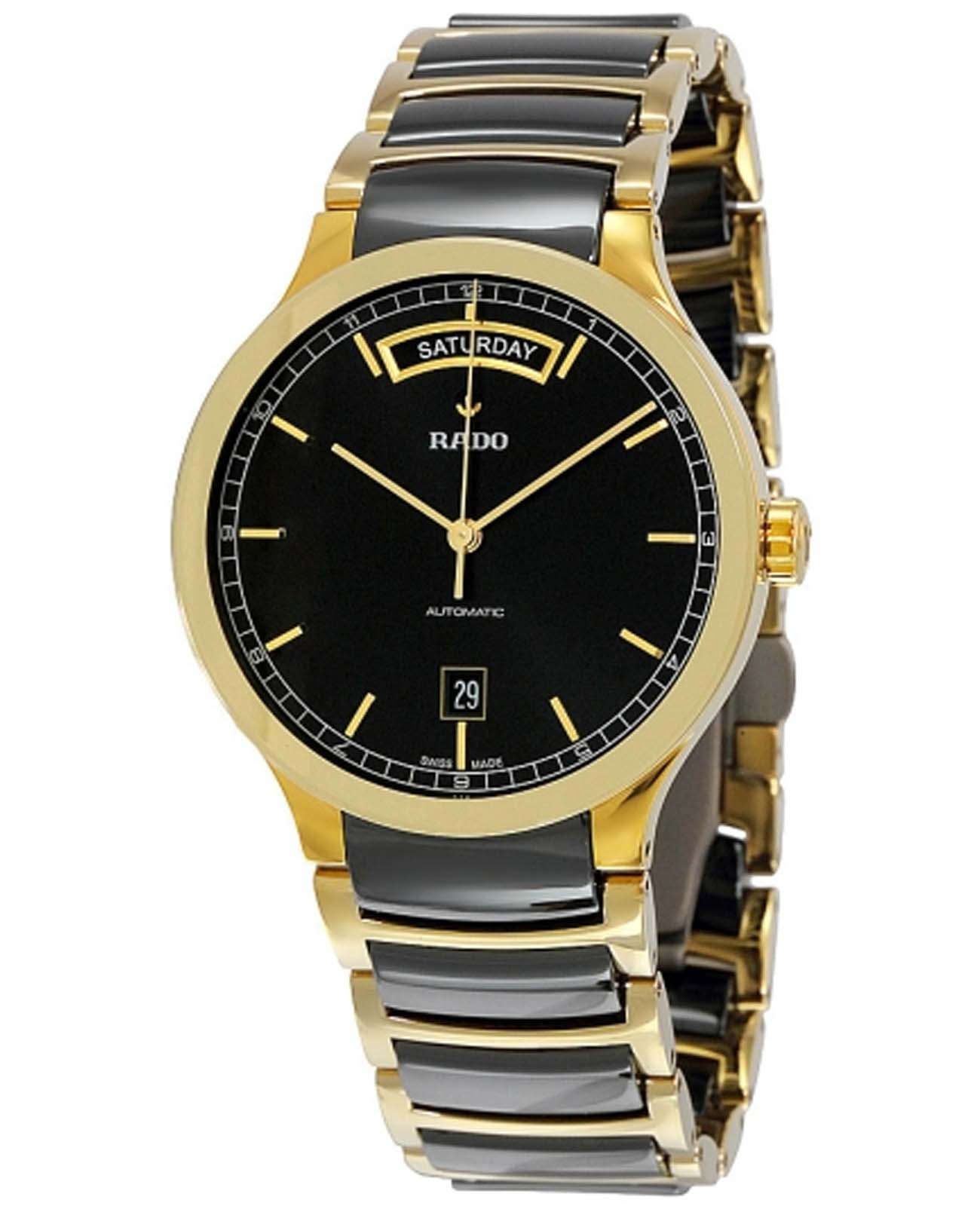 Rado Rado Centrix Automatic R30157162 мужские часы черный циферблат на запястье