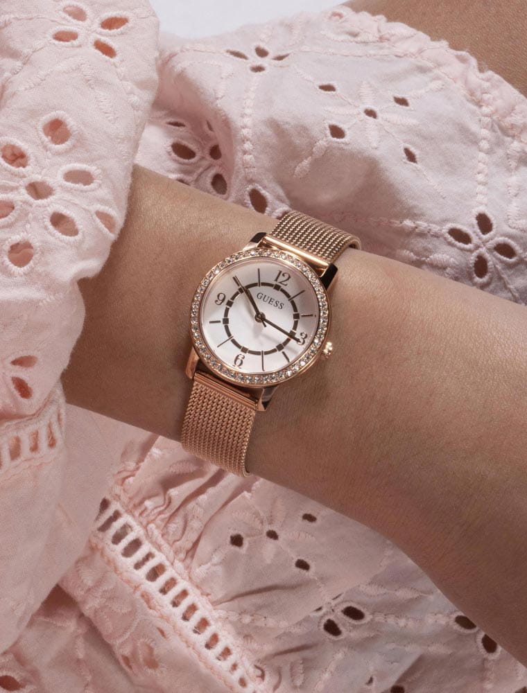 Guess Guess Melody GW0534L3 женские часы серебристый циферблат на запястье