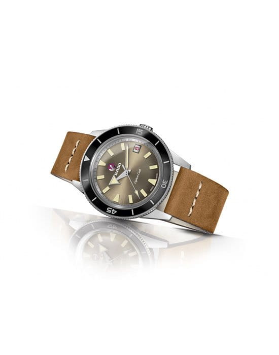 Rado Rado Captain Cook Automatic R32500315, captain cook швейцария мужские часы на браслете кожаный боковой вид