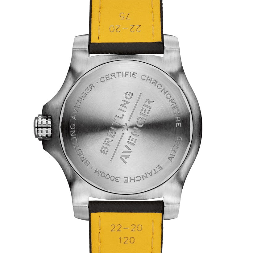 Оригинальные часы Breitling Breitling Avenger Automatic 45 Seawolf A17319101I1X2 механические калибр механизма breitling 17 общий вид