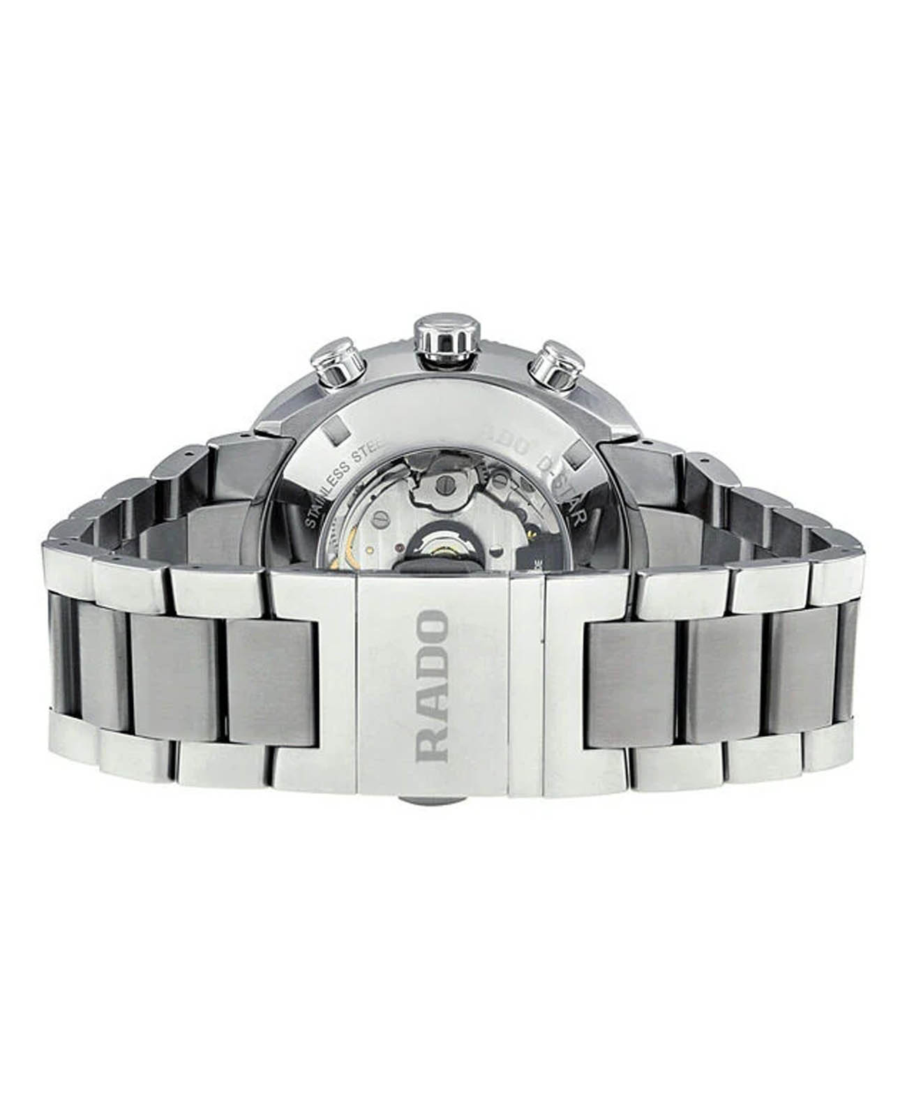 Rado Rado D-Star R15965103,  швейцария мужские часы на браслете нержавеющая сталь боковой вид
