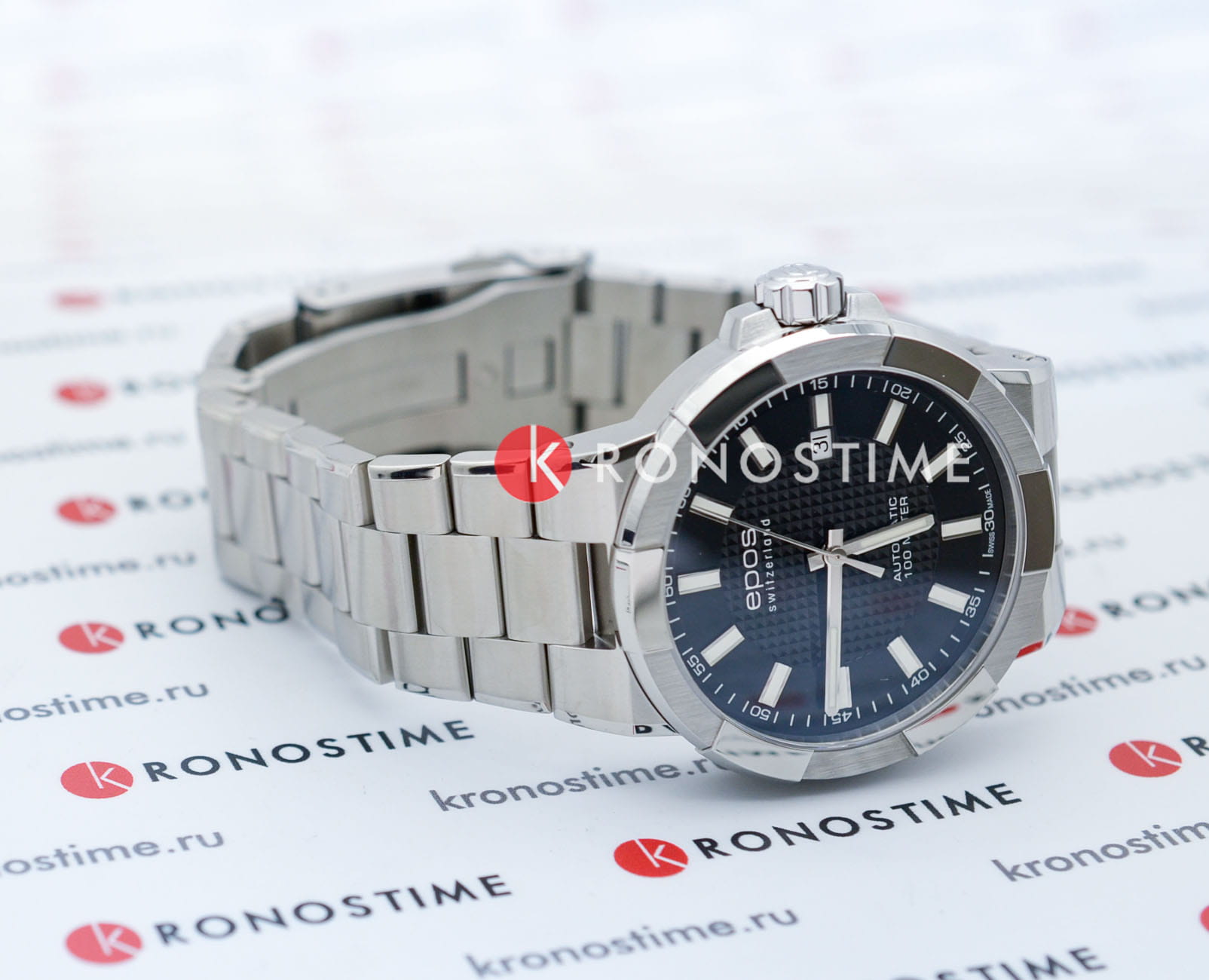 Epos Epos Emotion 3443.132.20.15.30  - задняя крышка металл сталь корпуса, швейцария часы