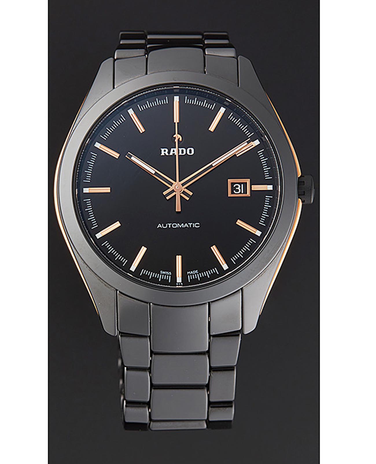 Оригинальные часы Rado Rado Hyperchrome R32291152 механические калибр механизма  общий вид