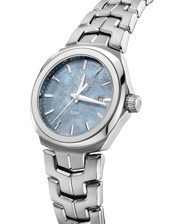 TAG Heuer TAG Heuer Link WBC1311.BA0600 женские часы голубой циферблат на запястье