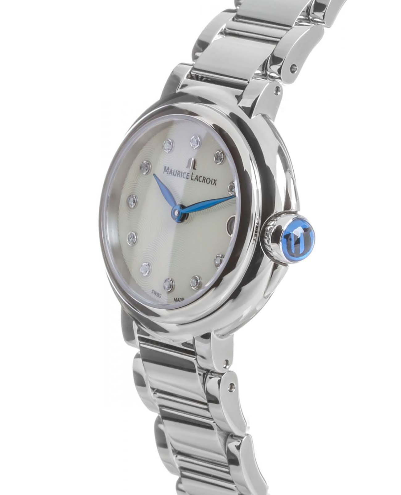 Maurice Lacroix Maurice Lacroix FIABA Date FA1007-SS002-170-1 , наручные женские часы фото под углом