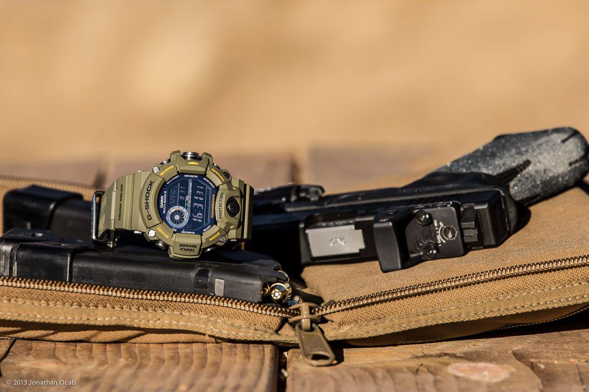 Оригинальные часы Casio Casio G-Shock GW-9400-3E электронные калибр механизма  общий вид