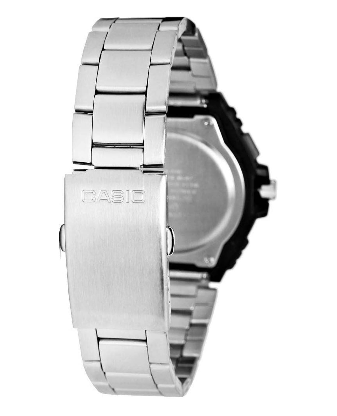 Casio Casio Collection MWA-100HD-1A, collection япония мужские часы на браслете нержавеющая сталь боковой вид