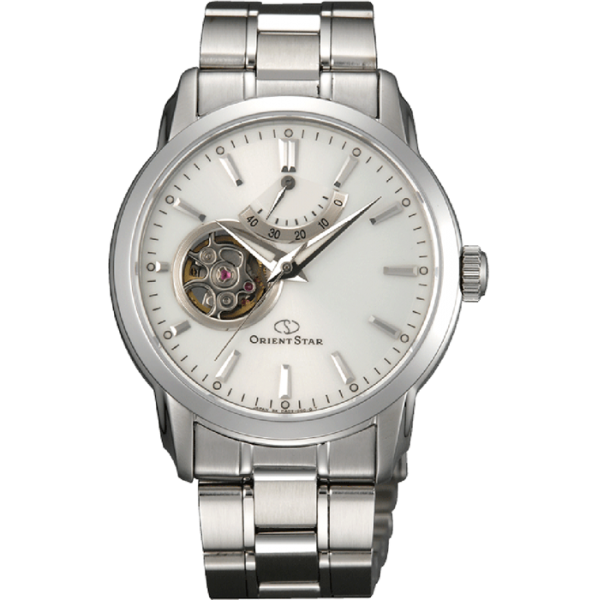 Orient Orient DA02002W (SDA02002W)  SDA02002W  мужские часы  циферблат, браслет  — вид спереди