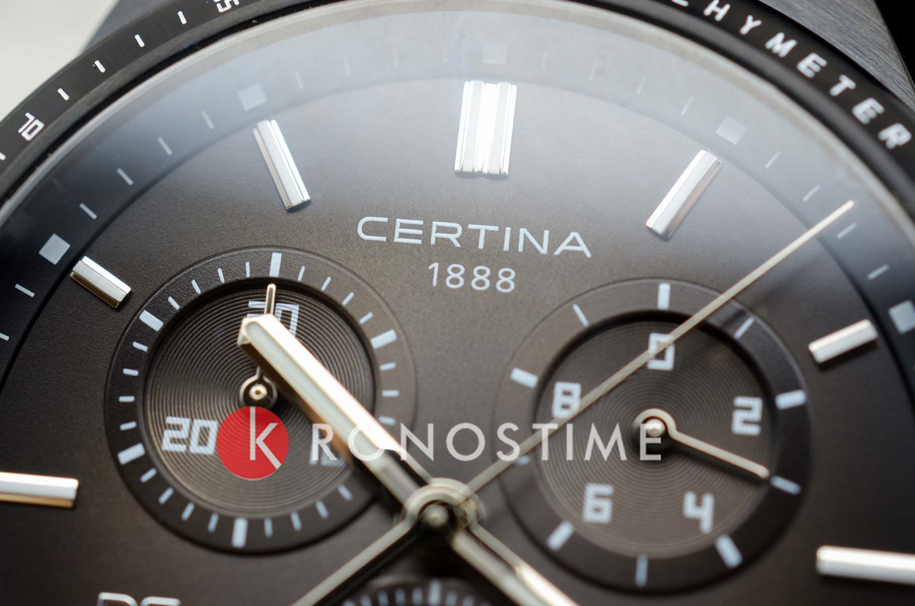 Certina Certina DS-7 Chronograph C043.417.38.081.00 мужские часы черный циферблат на запястье