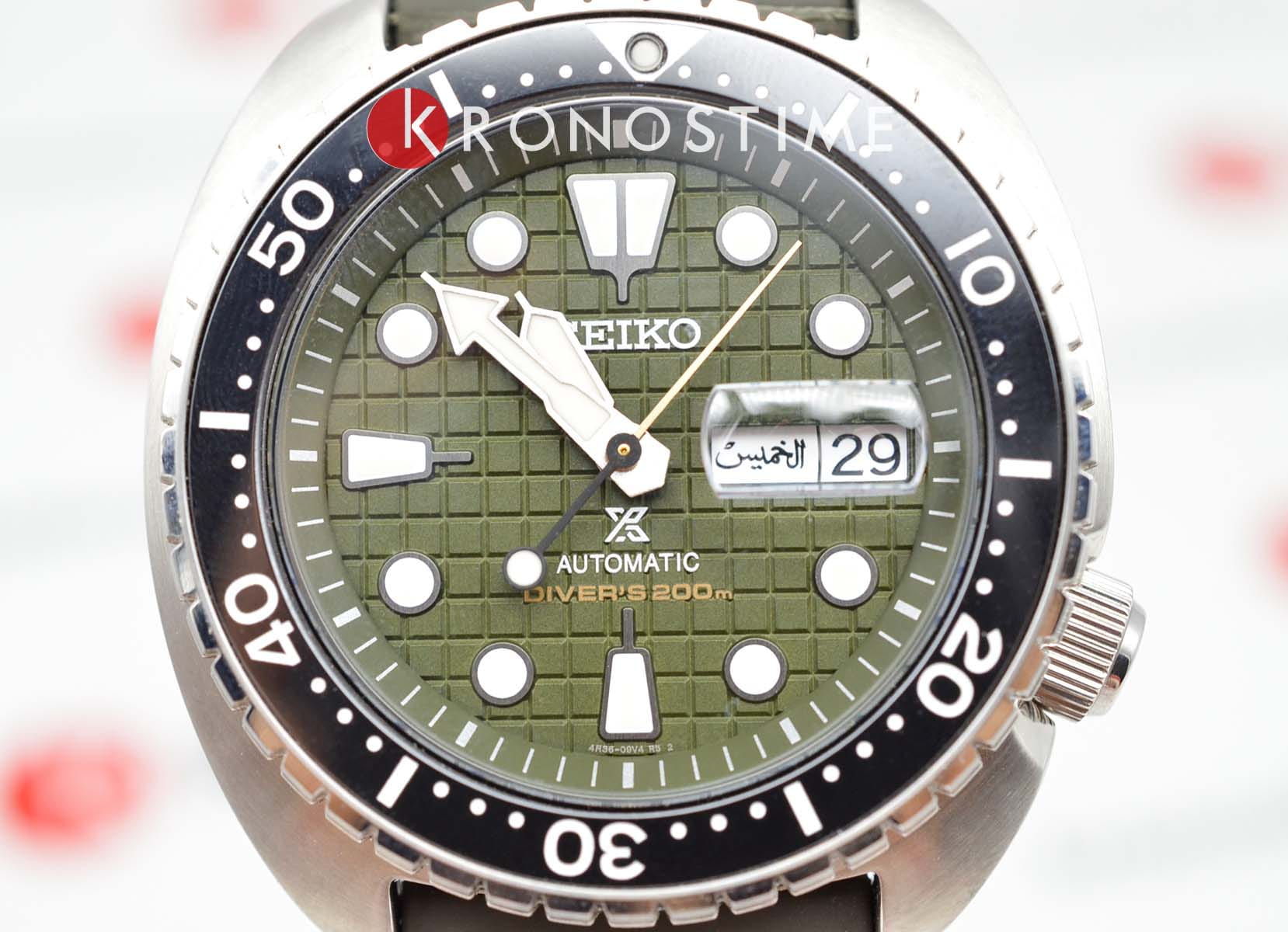 Seiko Seiko Prospex SRPE05K1, prospex япония мужские часы на браслете каучук боковой вид