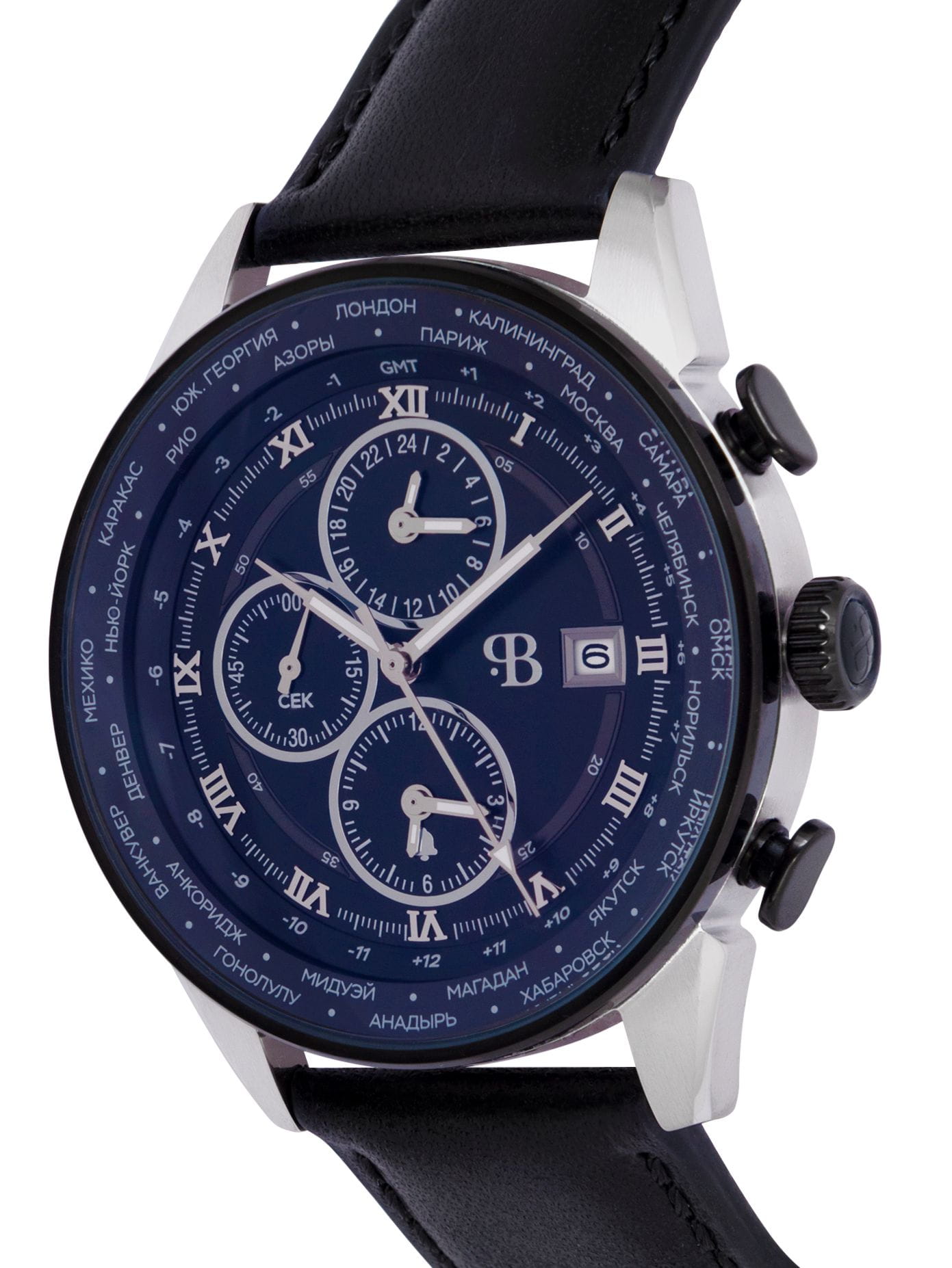 Русское Время Русское Время 75175752 , наручные мужские часы фото под углом