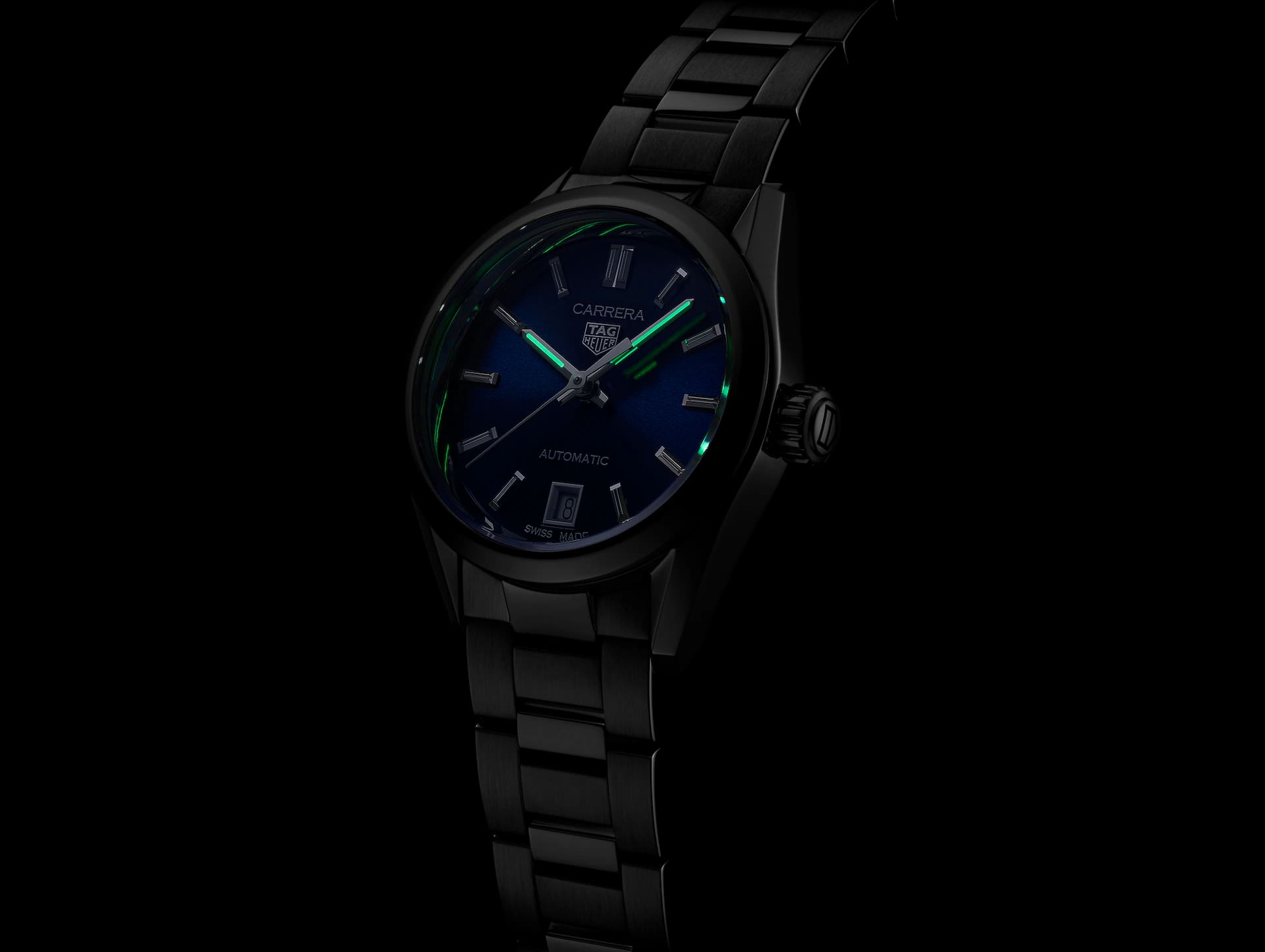 Оригинальные часы TAG Heuer TAG Heuer Carrera WBN2411.BA0621 механические калибр механизма calibre 9 общий вид